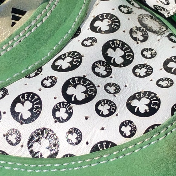 adidas Top Ten Boston Celtics NBA Shoes Size 9.5 - Picture 3 of 8